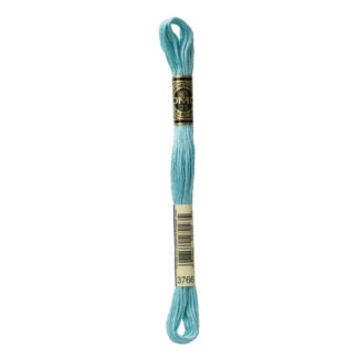 DMC - Six-Strand Embroidery Floss - 3766 - Lt Peacock Blue - 8m