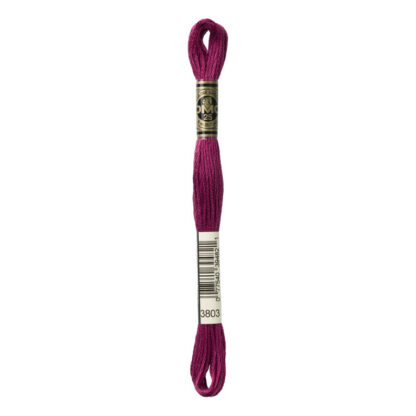 DMC - Six-Strand Embroidery Floss - 3803 - Dk Mauve - 8m