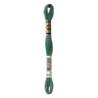 DMC - Six-Strand Embroidery Floss - 3815 - Dk Celadon Green - 8m