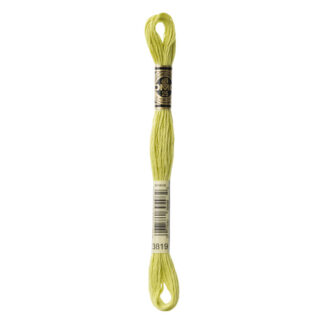 DMC - Six-Strand Embroidery Floss - 3819 - Lt Moss Green - 8m