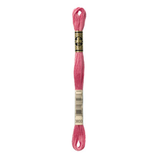 DMC - Six-Strand Embroidery Floss - 3833 - Lt Raspberry - 8m