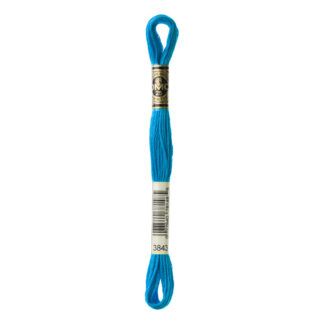 DMC - Six-Strand Embroidery Floss - 3843 - Electric Blue - 8m