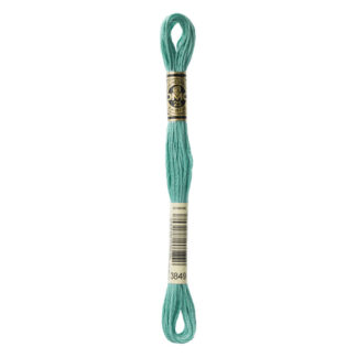 DMC - Six-Strand Embroidery Floss - 3849 - Lt Teal Green - 8m