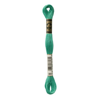 DMC - Six-Strand Embroidery Floss - 3851 - Lt Bright Green - 8m