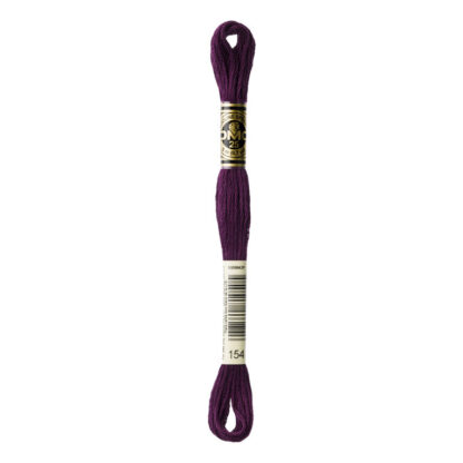 DMC - Six-Strand Embroidery Floss - 154 - Vy Dk Grape - 8m