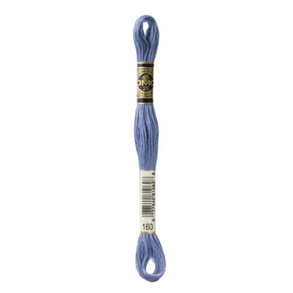 DMC - Six-Strand Embroidery Floss - 160 - Md Grey Blue - 8m