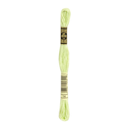 DMC - Six-Strand Embroidery Floss - 14 - Pale Apple Green - 8m