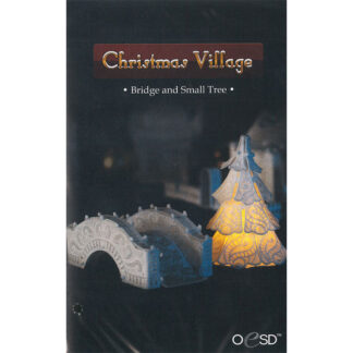 ED - 12468CD - Xmas Village: Bridge & Tree - OESD