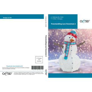 ED - 12650CD - Freestanding Snowman 2 - OESD