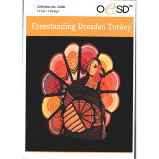 ED - 12666CD - Freestanding Dresden Turkey - OESD