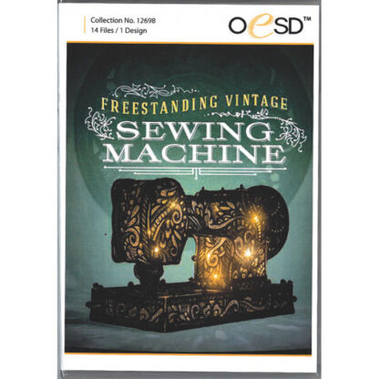 ED - Freestanding Vintage Sewing Machine - 12698 - OESD