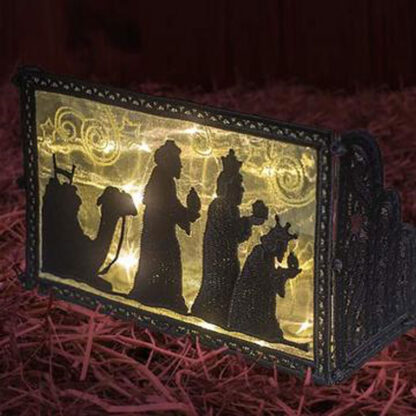 ED - 12726CD - Freestanding Nativity Light Boxes - OESD