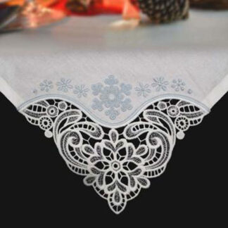 ED - 12788CD - Winter Tablecloth & Napkin Corners - OESD