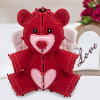 ED - 12798CD - Freestanding Valentine Teddy Bear - OESD