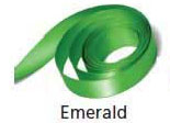 Ribbon  - 16mm  - 5/8 inch  - Emerald Polyester  - Per Metre  -