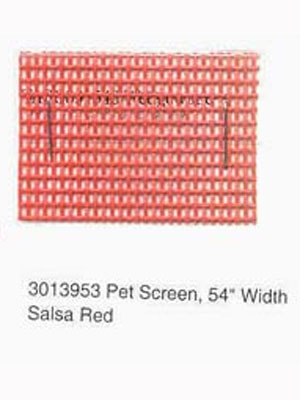 Pet Screen - 3013953 - Salsa Red - 54" wide - by Phifer