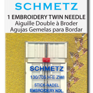 Schmetz  - 130/705  - Twin Embroidery  - #075  - 2.0mm