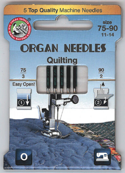 Organ  - Assorted  - Quilting  - 5 Pack