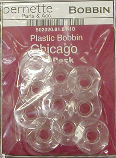 Bobbin - Bernette - Plastic Bobbin - Bobbin - 10 Pack - Chicago