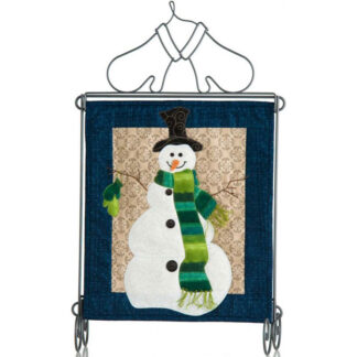 Patch Abilities - MM401 - Cozy Snowman - Wallhanging