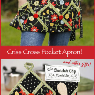 Criss Cross Pocket Apron and Gifts - 612938001990