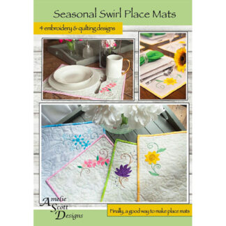 ED - Seasonal Swirl Place Mats - Amelie Scott - CD