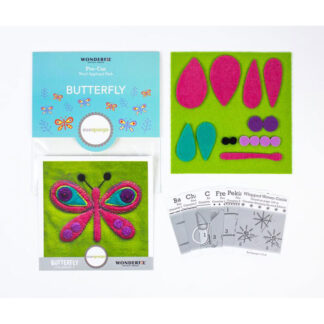 Sue Spargo - Pre-Cuts -  Wool Applique Pack - Butterfly 2