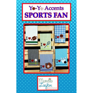 Patterns - Yo-Yo Accents, Sports Fan - Marcia Layton Designs