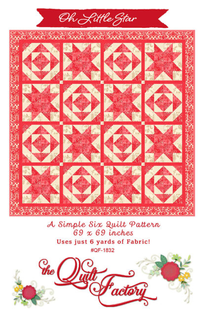 Oh Little Star Pattern  - Deb Grogan of the Quilt Factory