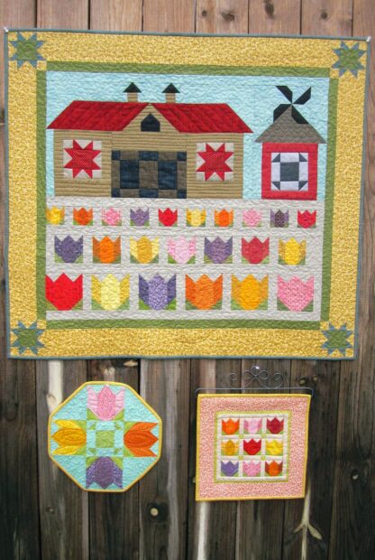 Pattern - #196 - Flower Farm - Quilt Pattern - Suzanne's Art Hou