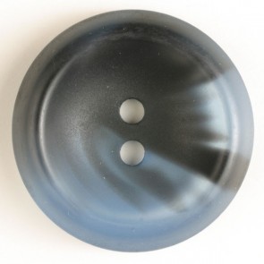 Polyester Button - 25mm - Blue - Tubes