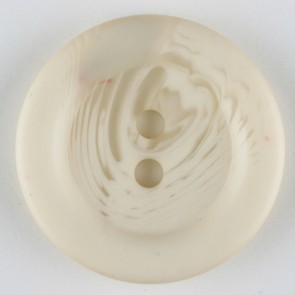 Polyester Button - 28mm - Beige - Tubes