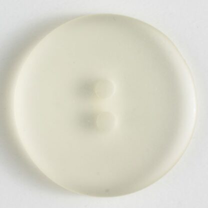Button - 0099 - 23 mm - White - by Dill Buttons of America