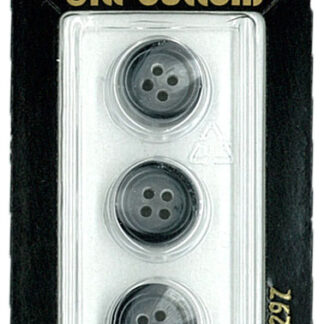 Button - 0297 - 13 mm - Grey - by Dill Buttons of America