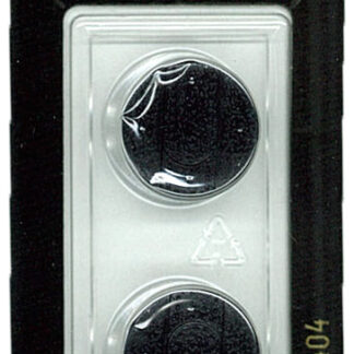 Button - 0404 - 18 mm - Black - by Dill Buttons of America