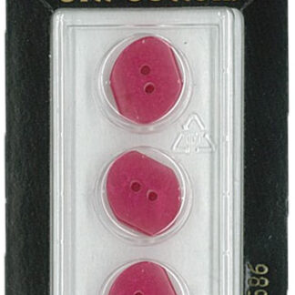 Button - 0586 - 14 mm - Pink - by Dill Buttons of America