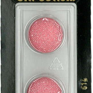 Button - 0614 - 18mm - Pink - by Dill Buttons of America