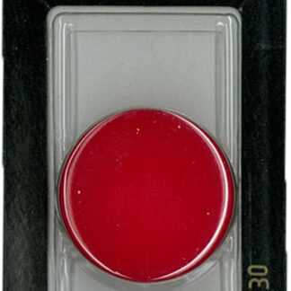 Button - 0630 - 28mm - Red - by Dill Buttons of America