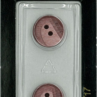 Button - 0717 - 14 mm - Maroon - by Dill Buttons of America