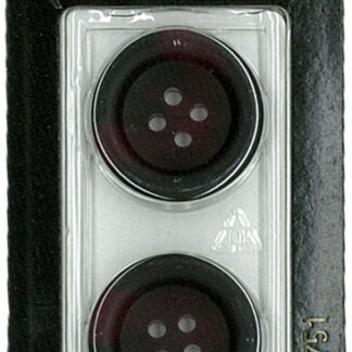 Button - 0751 - 23 mm - Maroon - by Dill Buttons of America