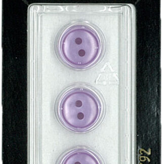 Button - 0792 - 13 mm - Light Purple - by Dill Buttons of Americ