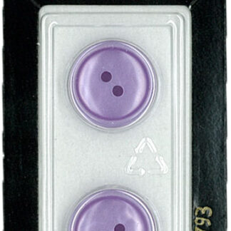 Button - 0793 - 18 mm - Light Purple - by Dill Buttons of Americ