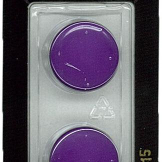 Button - 0815 - 20 mm - Purple - by Dill Buttons of America