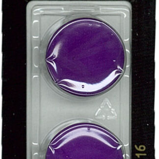 Button - 0816 - 23 mm - Purple - by Dill Buttons of America