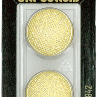 Button - 0842 - 23 mm - Yellow - by Dill Buttons of America