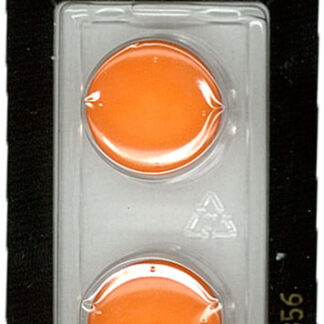 Button - 0856 - 19 mm - Orange - by Dill Buttons of America