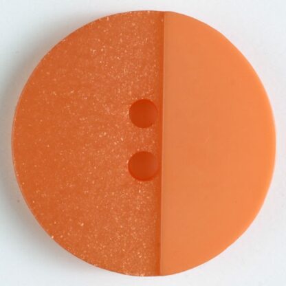 Button - 0884 - 25 mm - Orange - by Dill Buttons of America