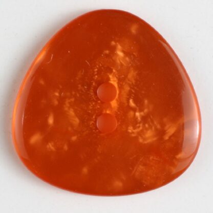 Button - 0886 - 25 mm - Orange - by Dill Buttons of America