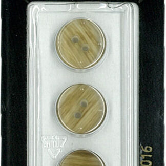Button - 1016 - 14 mm - Beige - by Dill Buttons of America