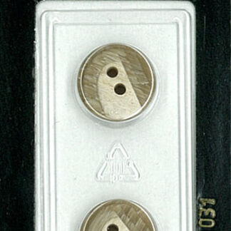 Button - 1031 - 15 mm - Beige - by Dill Buttons of America